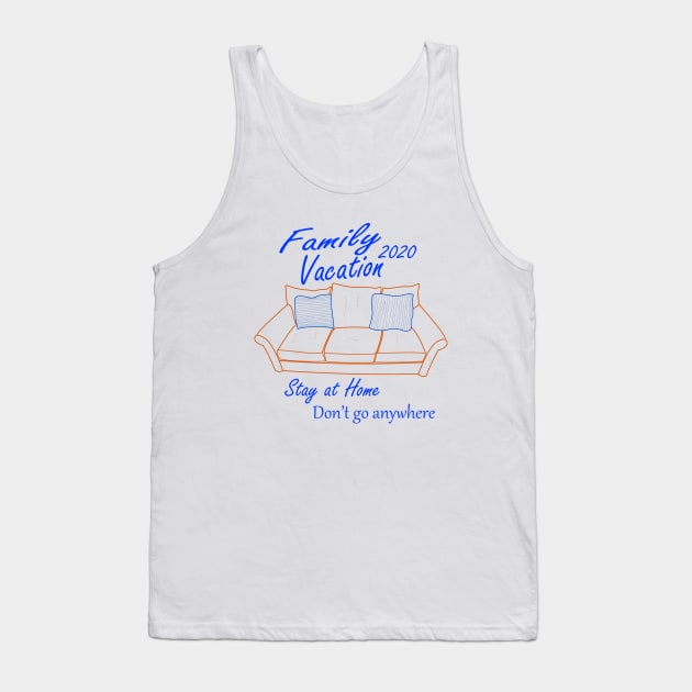 Family Vacation Tank Top by BlueLook